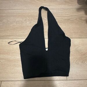 Zara crop halter
